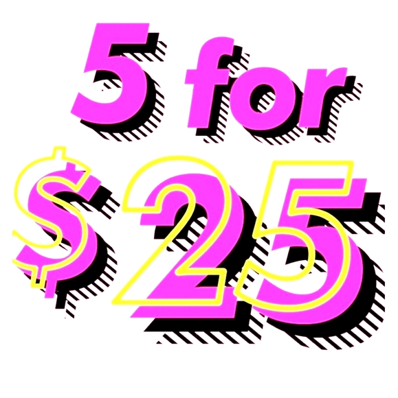 ❗5 For $2️⃣5️⃣ Bundle Sale❗ - Picture 1 of 1